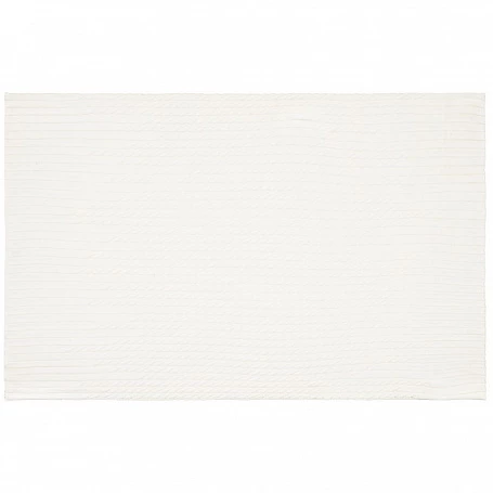 Плед Tressa, белый (молочный)