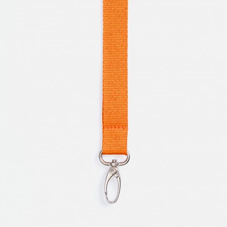 Лента для бейджа Pin, светло-оранжевая
