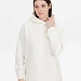 Худи оверсайз унисекс Snuggie, молочно-белое