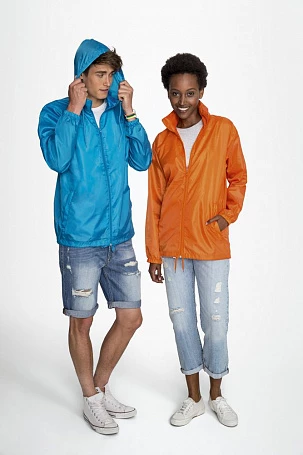 Ветровка унисекс Shift, ярко-синяя