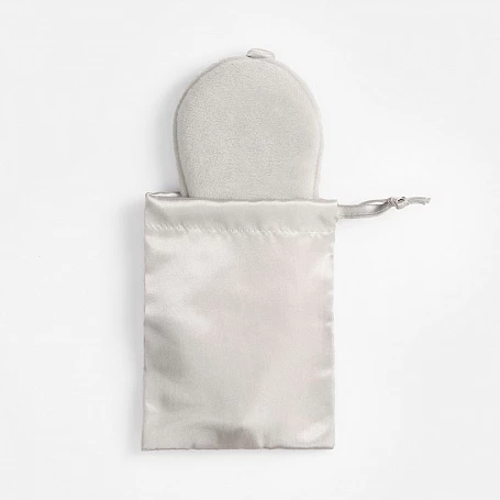 Двухстороняя маска для сна Veluto, серая