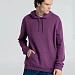 Толстовка с капюшоном унисекс Hoodie, фиолетовый меланж