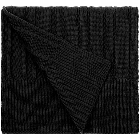 Шарф Knit Beat, черный